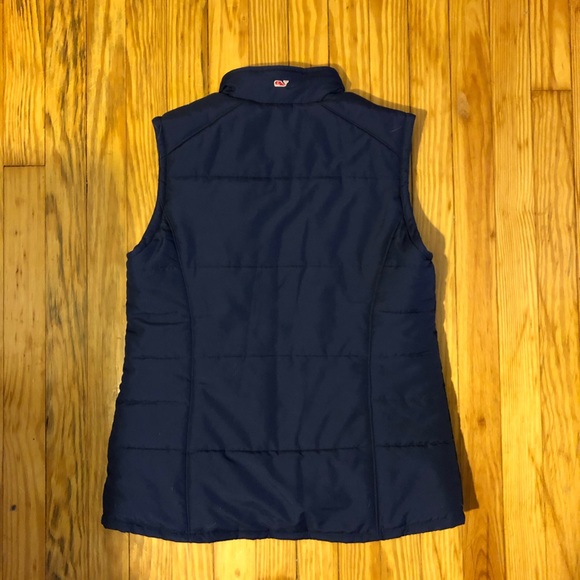 Vineyard Vines Navy Vest - Picture 2 of 3